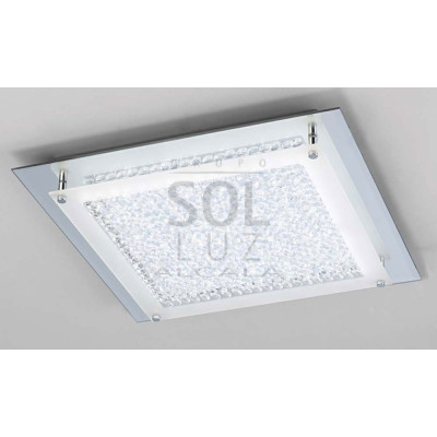 Plafón MANTRA de la colección CRYSTAL LED | LuzAlcala.com