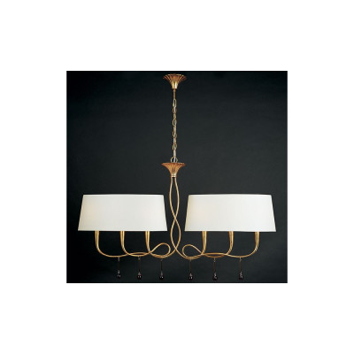 Lámpara de MANTRA de la colección PAOLA en dorado | LuzAlcala.com