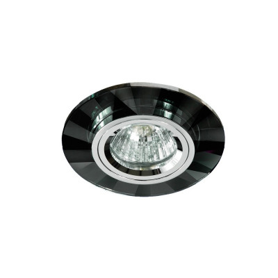 Empotrable Redondo Espejo Negro | LuzAlcala.com