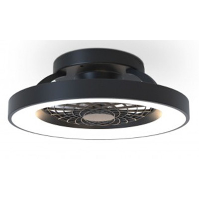 Ventilador Mod. TIBET MINI de MANTRA en negro | LuzAlcala.com