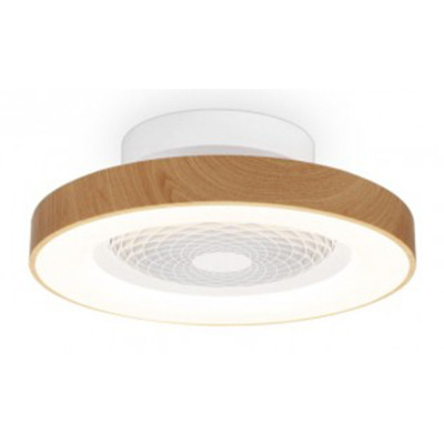 Ventilador Mod. TIBET MINI de MANTRA en madera/blanco | LuzAlcala.com