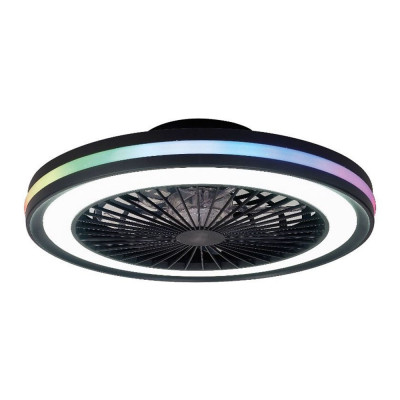 Ventilador Mod. GAMER de MANTRA en Negro | LuzAlcala.com