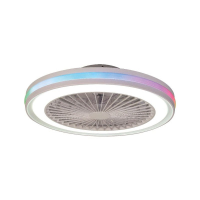 Ventilador Mod. GAMER de MANTRA en Blanco | LuzAlcala.com