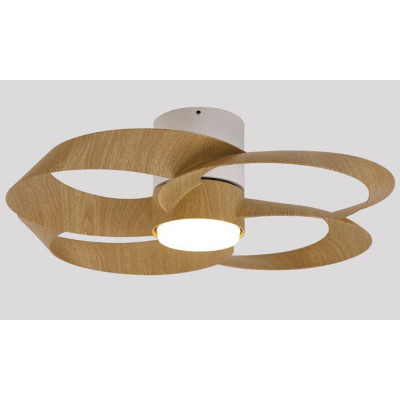 Ventilador Mod. ROSE de MANTRA en blanco/madera | Luz Alcalá